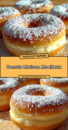 Donuts maison glaçage chocolat
